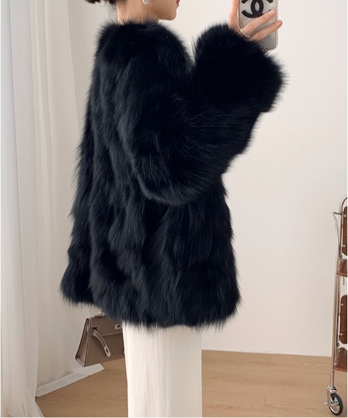 gossip!ロサンゼルス ジャケット テーラードジャケット Vネック 中綿