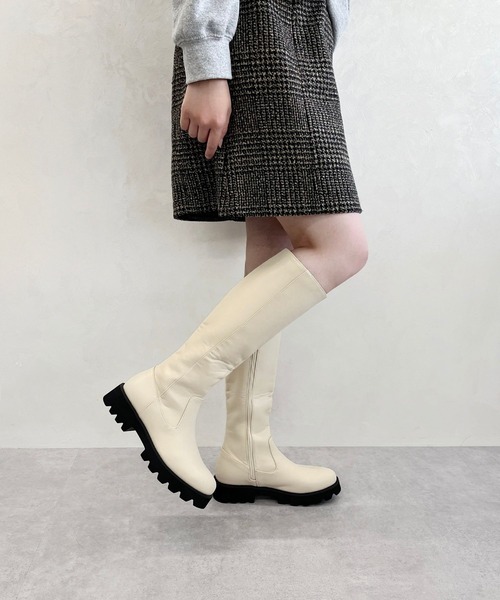 ORiental TRaffic（オリエンタルトラフィック） ブーツ ＼ 厚底 細見え