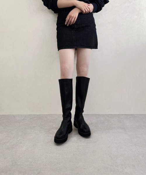 ORiental TRaffic（オリエンタルトラフィック） ブーツ ＼ 厚底 細見え