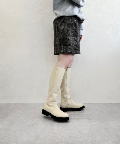 ORiental TRaffic（オリエンタルトラフィック） ブーツ ＼ 厚底 細見え