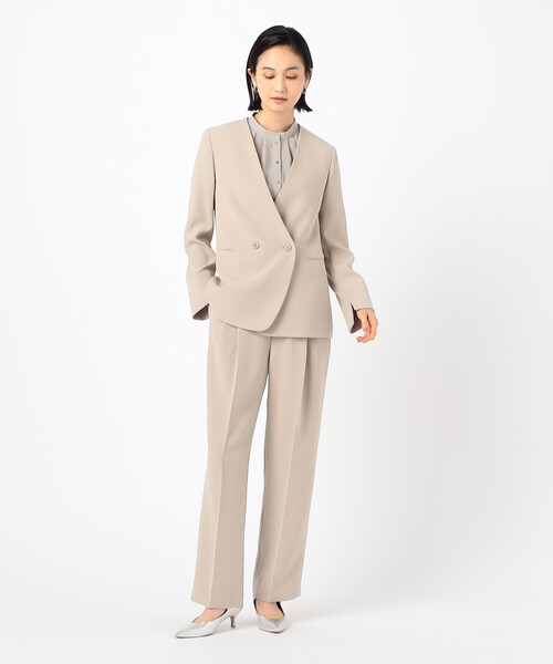 COMME CA（コムサ） ワイドパンツ スラックス パンツ 「セットアップ 