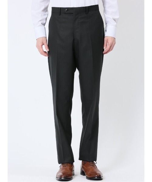 TAKA-Q（タカキュー） セットアップ 「光沢 ウール混 ストレッチ