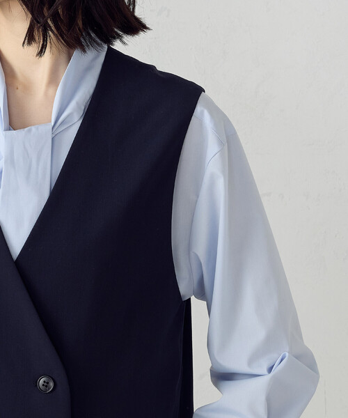 COMME CA ISM（コムサイズム） ベスト ジレ 「セットアップ対応