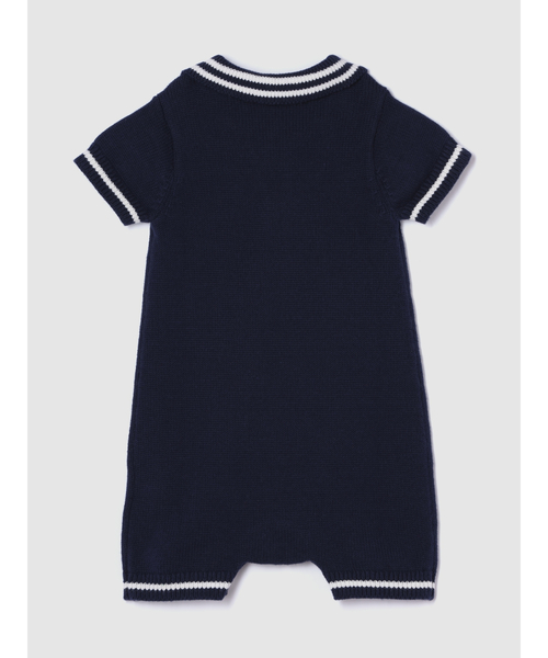 ベビー服 セーターポロ ショートオール（ベビー） キッズ ベビー 