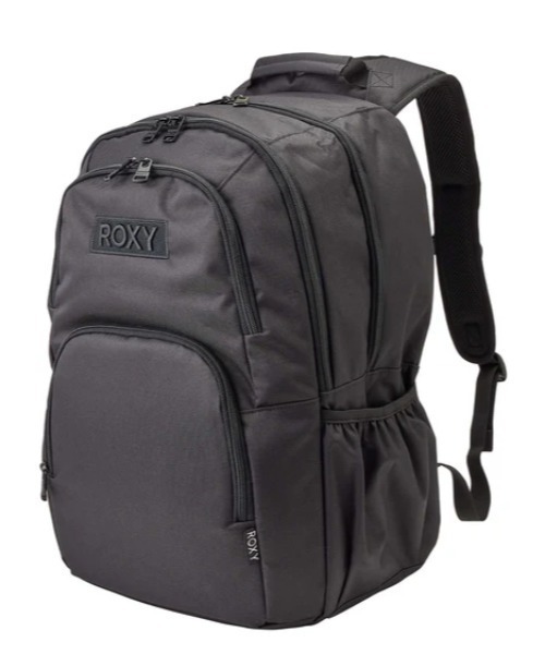 ROXY グレー リュック バッグ ROXY デイバック リュック GO OUT /ロキシーロゴバックパック