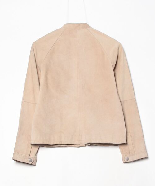 Deuxieme Classe ドゥーズィエムクラス ブルゾン ベージュ 美品 Deuxieme Classe（ドゥーズィエムクラス） ジップアップブルゾン