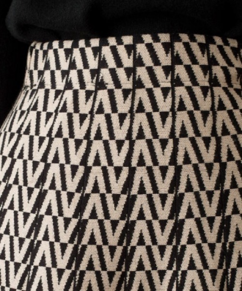 スカート 幾何学柄ニットフレアスカート : ZOZOTOWN Yahoo!店 - 通販