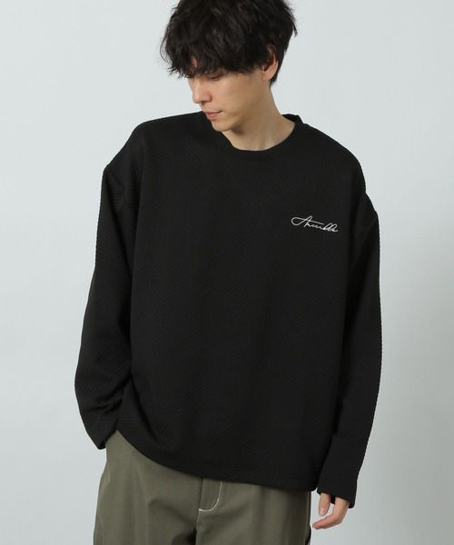 tシャツ フクレジャガードアソート刺繍プルオーバー / 319406 メンズ | LAKOLE | 06