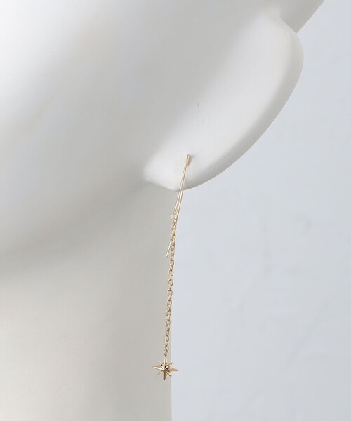 MAYU ピアス 「MAYU」MINI STAR 片耳チェーンピアス レディース