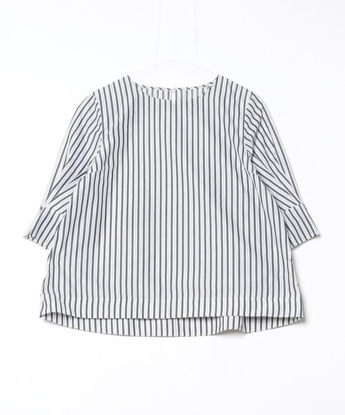 「green label relaxing」 半袖ブラウス - グレー レディース green label relaxing 「green relaxing」 半袖ブラウス FREE