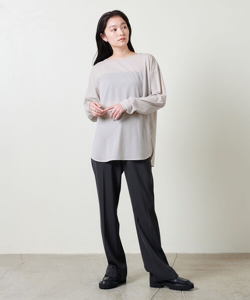 tシャツ 「MARW UNITED ARROWS」シアー クルーネック プルオーバー レディース MARW UNITED ARROWS tシャツ 「MARW ARROWS」シアー クルー