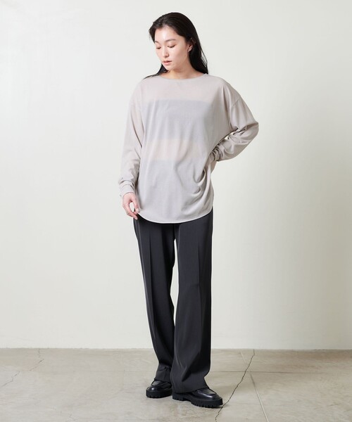 お歳暮ならオンライン MARW UNITED ARROWS tシャツ 「MARW ARROWS」シアー クルー トップス