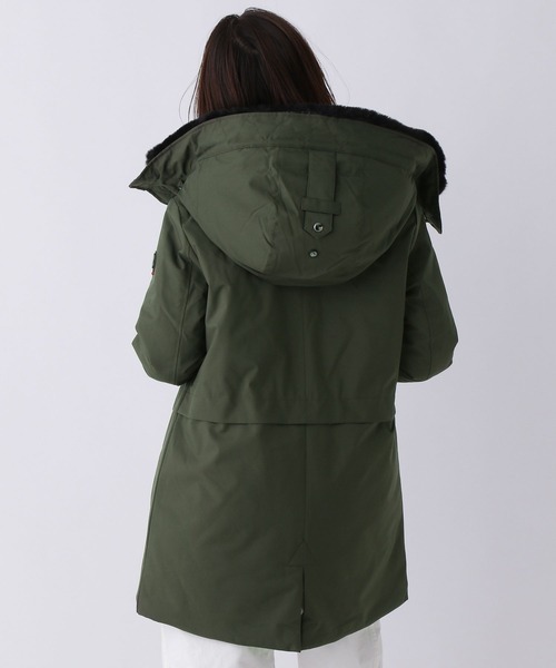 「CAPEHORN」 コート 42 アイボリー レディース_画像7