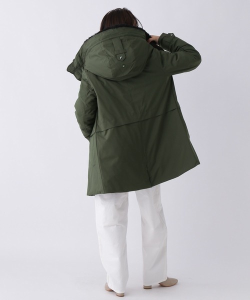 「CAPEHORN」 コート 42 アイボリー レディース_画像8