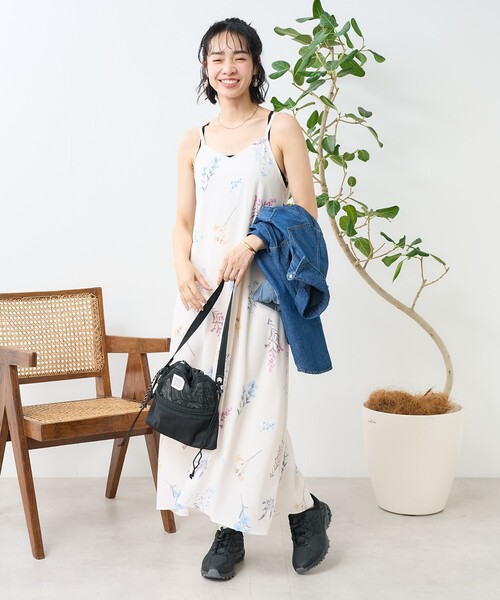 FREAK'S STORE（フリークスストア） ワンピース 大判花柄キャミ