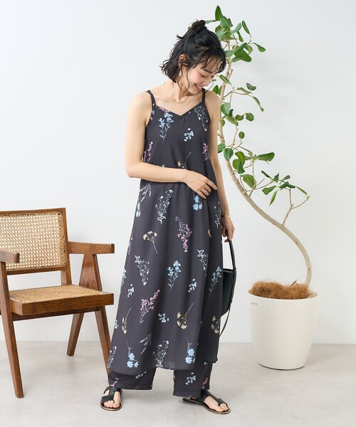 FREAK'S STORE ワンピース 大判花柄キャミワンピース : ZOZOTOWN