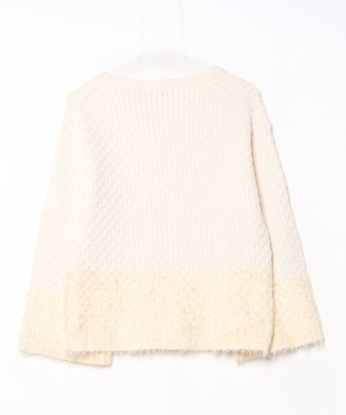 「Torrazzo Donna」 長袖ニット - ベージュ レディース_画像2