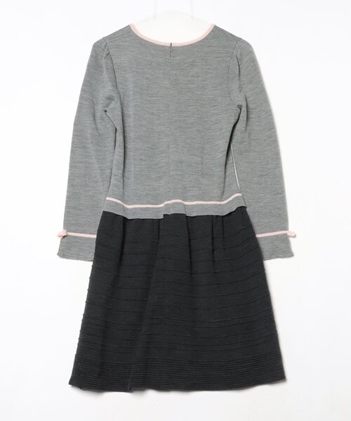 エムズグレイシー　40 M'S GRACY（エムズグレイシー） 長袖ワンピース 40 グレー レディース