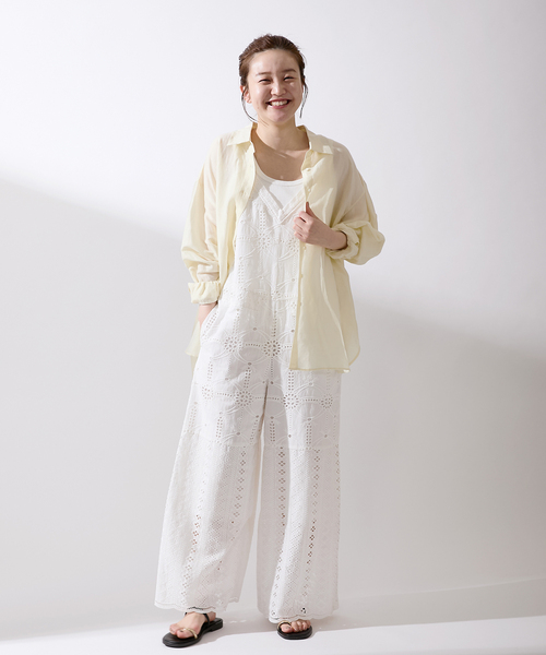 IENA◆長袖シャツ/38/--/21-050-900-0390-1-0 IENA 「IENA」 長袖シャツ 38 ベージュ レディース : ZOZOTOWN