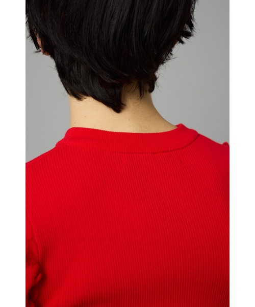 HeRIN.CYE ソーンスリーブニット　ブラック　完売カラー HeRIN.CYE ソーンスリーブニットブラック完売カラー