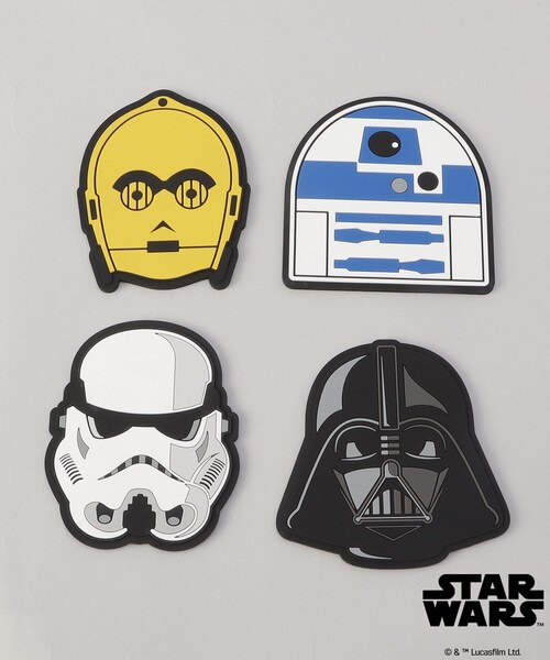 212 KITCHEN STORE ラバーコースター 4Pセット 「STAR WARS