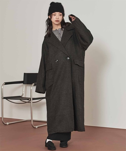 miette（ミエット） コート チェスターコート チェックロング