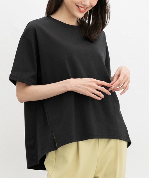 HANITA 売れ筋商品|||ハニタ Tシャツ トップス レディース Tops Black 楽天市場】ハニタ HANITA Tシャツ トップス レディース ブラック