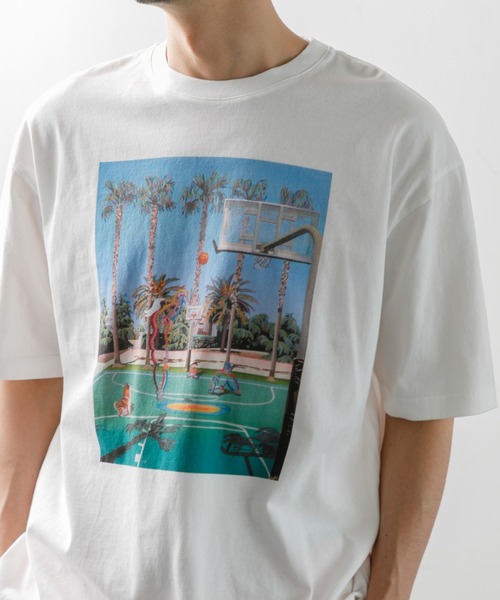 tシャツ 「MEN ， WOMEN」CAPSULE-T Yufi Basketball SS Tee レディース メンズ
