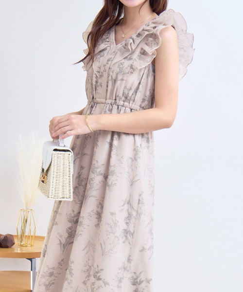 専用ページ♡ラボ服⭐︎らぼ服♡お花とパンダ柄のワンピース♡ 2種類 Alotta 柄アソートギャザーデザインワンピース -ファッション
