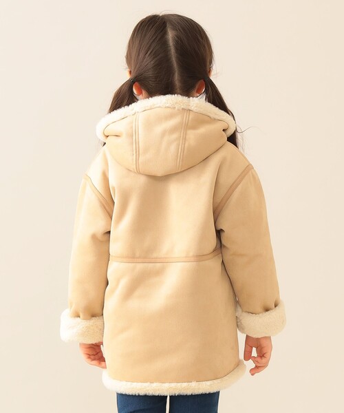 BEAMS mini（ビームス ミニ） ムートンコート ボアコート フェイク