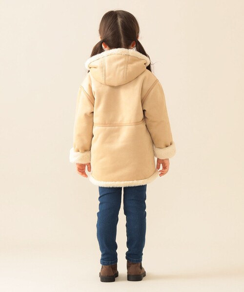 BEAMS mini（ビームス ミニ） ムートンコート ボアコート フェイク