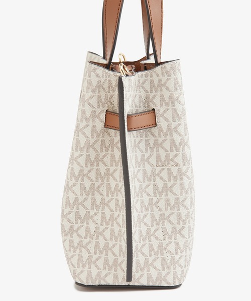 MICHAEL KORS ブラウンＭＫ ハンドバッグ2way仕様 MICHAEL KORS 「MICHAEL KORS」 2WAYバッグ - ブラウン