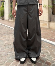 スラックス 「EPNK」Eyelet easy baggy slacks / アイレットイージーバギースラックス メンズ レディース｜ZOZOTOWN Yahoo!店