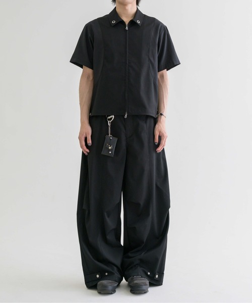 EPNK バギーパンツ epnok スラックス 「EPNK」Eyelet easy baggy slacks