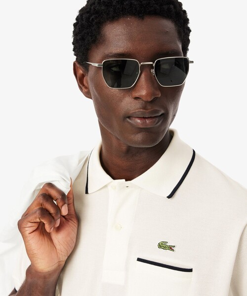 LACOSTE（ラコステ） ポロシャツ L.12.12配色トリムライン 半袖