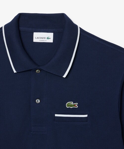 LACOSTE（ラコステ） ポロシャツ 半袖 L.12.12配色トリムライン 半袖