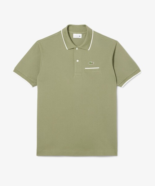LACOSTE（ラコステ） ポロシャツ 半袖 L.12.12配色トリムライン 半袖