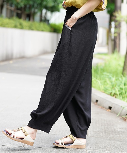 チチカカ パンツ エッグタックパンツ レディース メンズ
