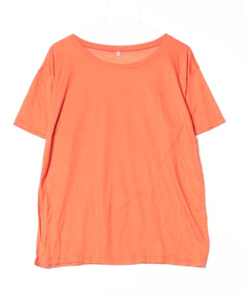 「BASERANGE」 半袖Tシャツ - オレンジ レディース
