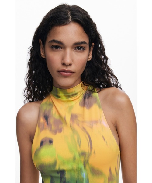 Desigual（デシグアル） ワンピース ぼかしのあるショートドレス