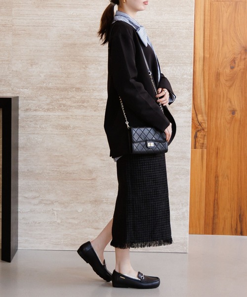 HIMIKO デッキシューズ モカシン 「HIMIKO」「撥水」ビジュービット