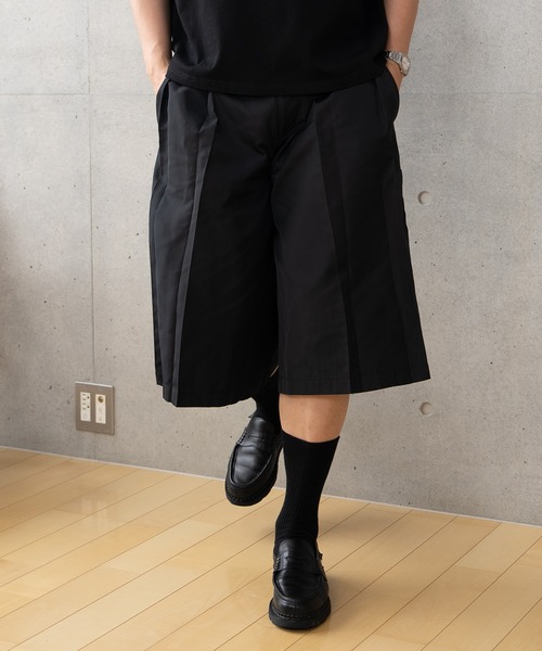 Nanmo. パンツ Tack Wide Shorts/タックワイドショーツ メンズ