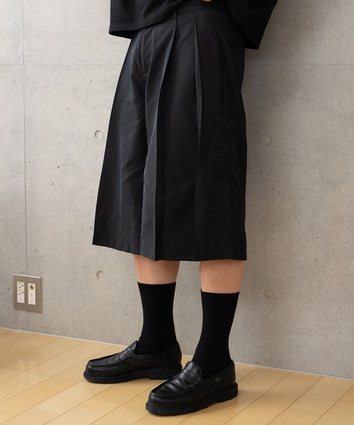 msgm 2タック　ワイドショーツ B:MING by BEAMS（ビーミング by ビームス）2タック ワイド