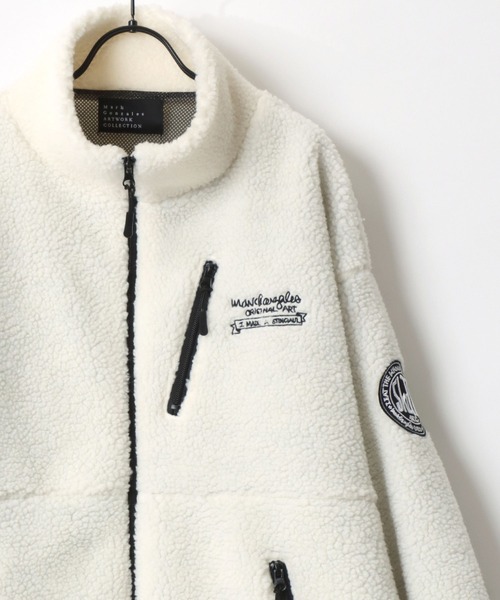 Mark Gonzales（マークゴンザレス） ジップアップブルゾン M オフ