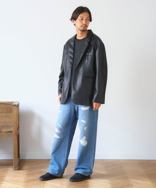 ジャケット・アウター BEAMS ambiance / Fake Leather Blouson B:MING by BEAMS（ビーミング by ビームス）ambiance / Fake