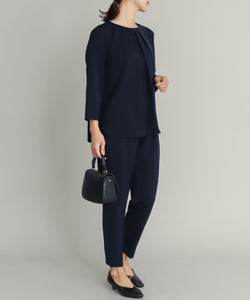 未使用！URBAN RESEARCH DOORS 2WAYコート ネイビー 38 URBAN RESEARCH DOORS ショールカラー2WAYロングコート