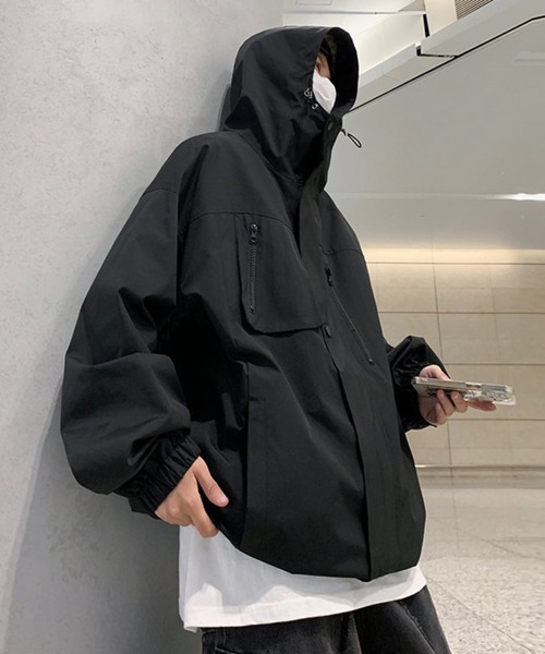 「WESTBOY」 マウンテンパーカー L ブラック メンズ