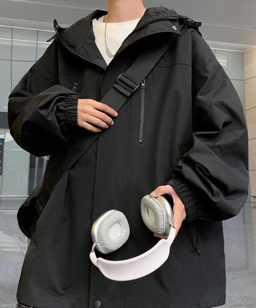 「WESTBOY」 マウンテンパーカー L ブラック メンズ