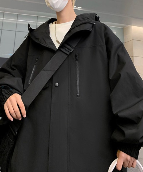 「WESTBOY」 マウンテンパーカー L ブラック メンズ
