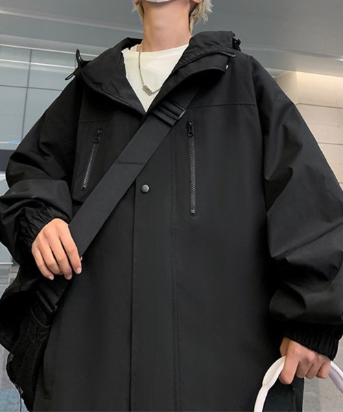 「WESTBOY」 マウンテンパーカー L ブラック メンズ
